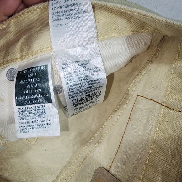 Levi's 502 taper Eco ease sit below waist 28''x30'' men's jeans - Picture 6 of 7